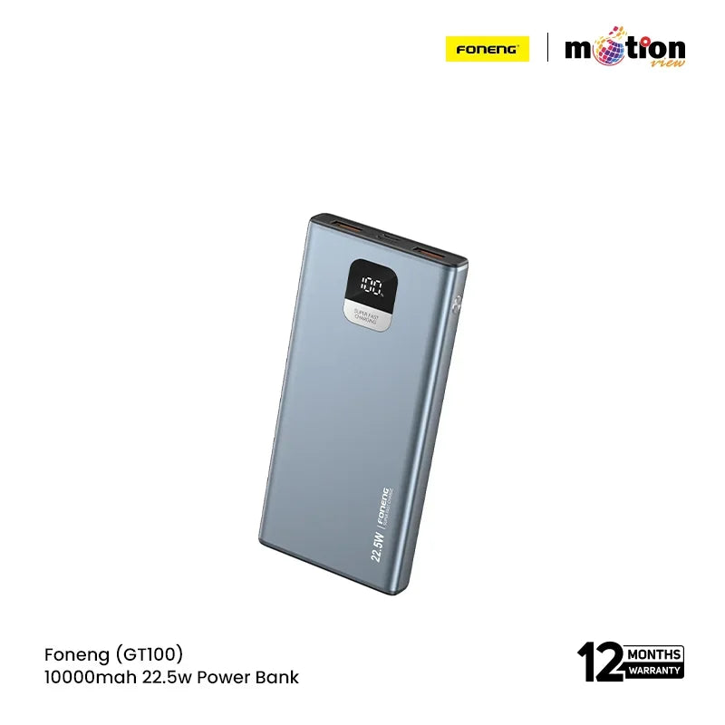Foneng GT100 10000mAh 22.5W Power Bank