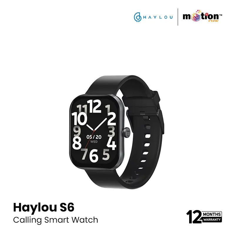 HAYLOU Watch S6 BT calling Smart Watch